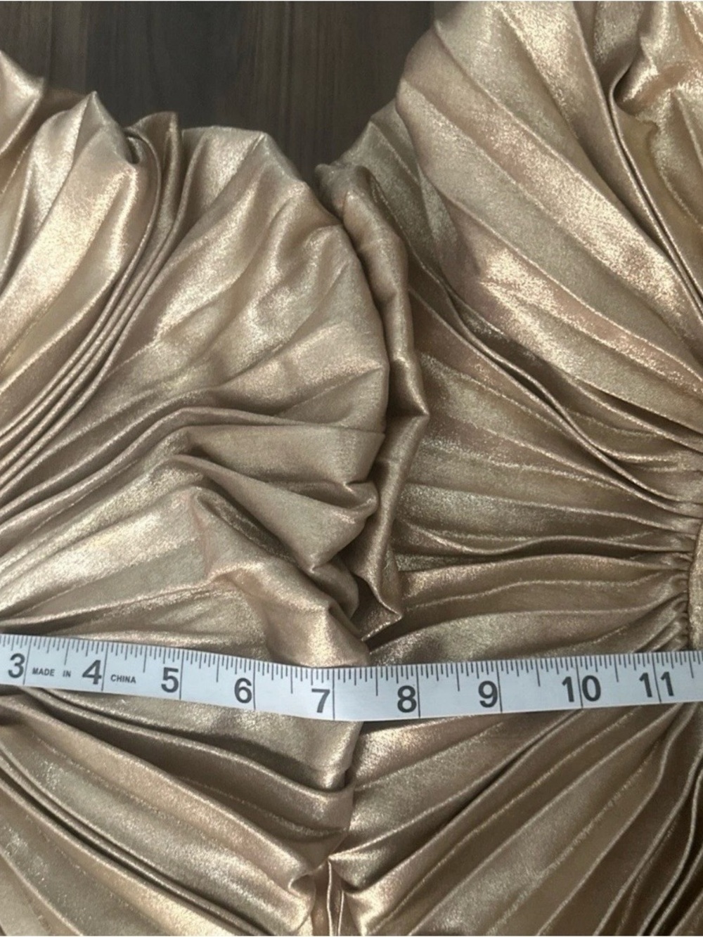 Acler Hillsome Maxi Dress in Gold Size - 2 - Picture 12 of 13